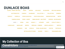 Tablet Screenshot of dunlaceboas.com